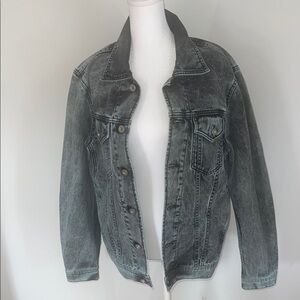 Stylish Black Diesel Denim Jacket